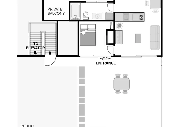 Appartement La Rose Des Sables - Proche & Centre-ville